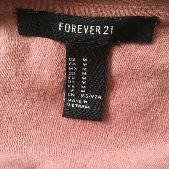 Mauve and third crop top - Picture 3 of 3